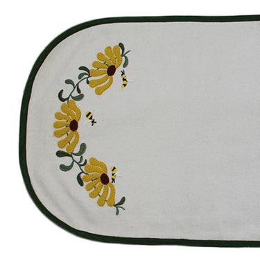 Flowers and Bees Table Runner TRGD7100 - The Fox Decor
